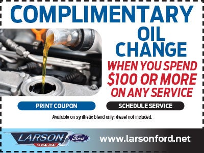 Complementary Oil Change