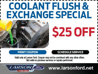 Coolant Flush & Exchange Special
