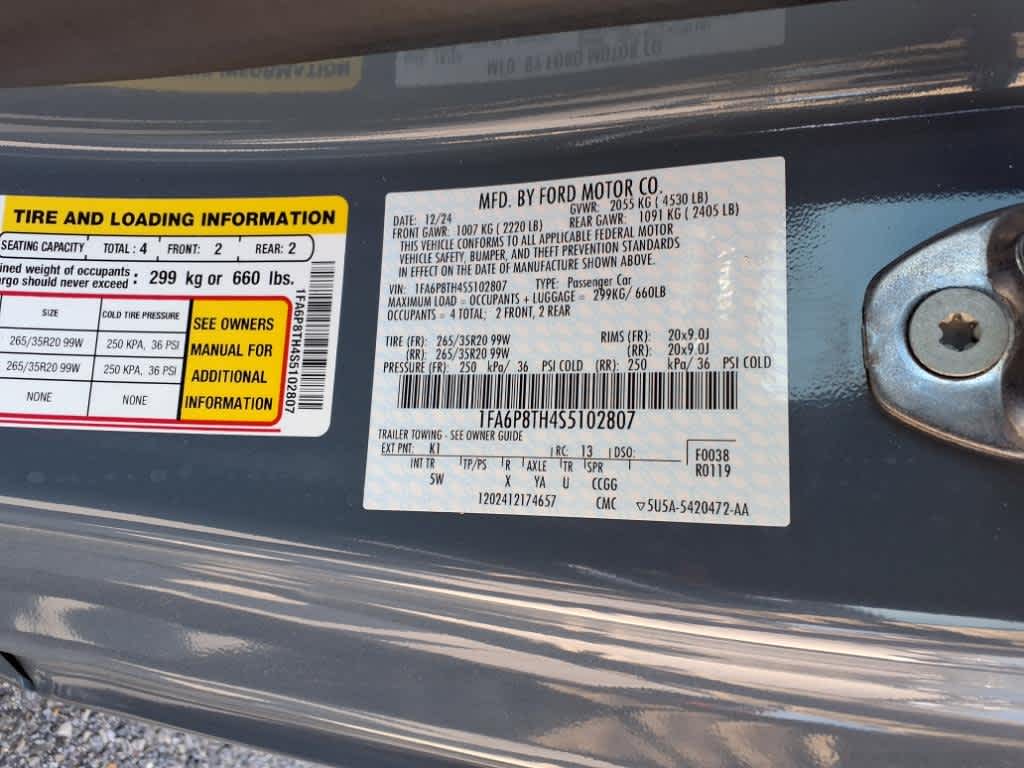 2025 Ford Mustang EcoBoost Premium