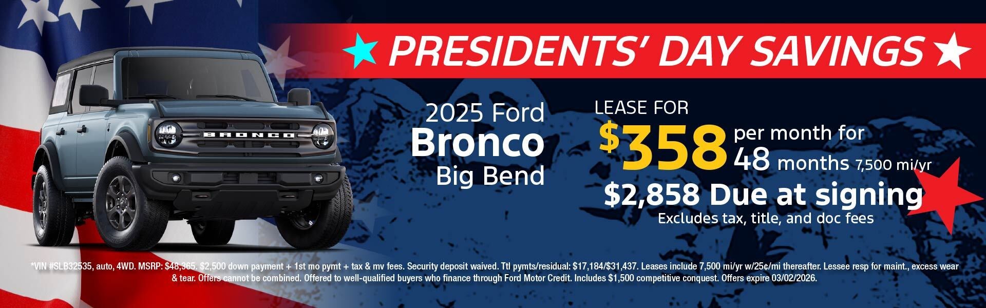2026 BRONCO