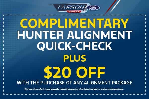 Complimentary Hunter Alignment Quick- Check