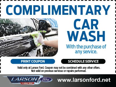 Complimentary Car Wash